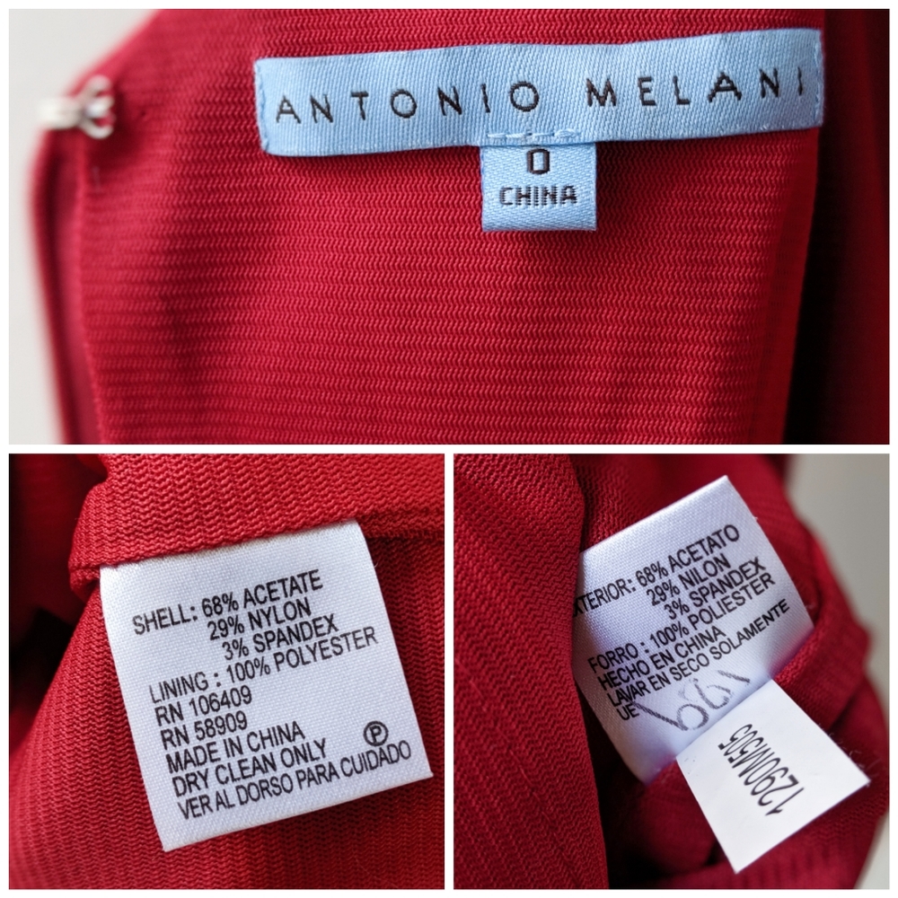 Antonio Melani Sexy Satin Bandage Dress - Picture 4 of 8